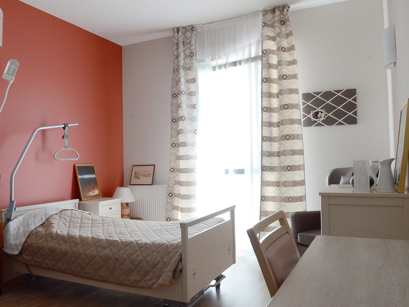 chambre individuelle EHPAD Albert Morlot