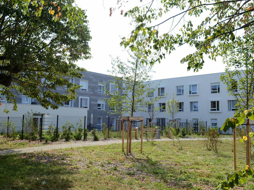 vue extérieure de l'EHPAD Albert Morlot