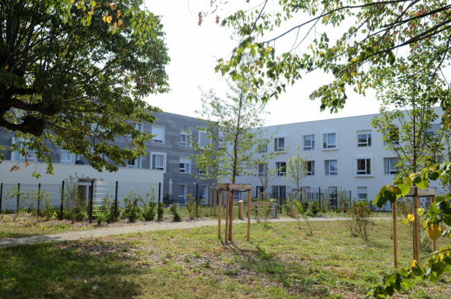 vue extérieure de l'EHPAD Albert Morlot